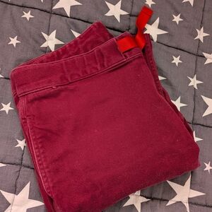 Topo Designs Women's Burgundy Climb Pants